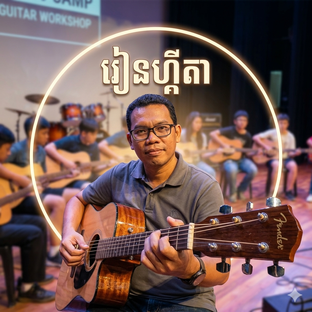 រៀនហ្គីតា Learn Guitar